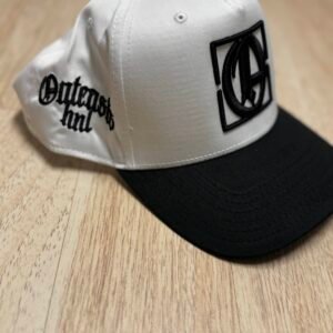 White 5 Panel SnapBack