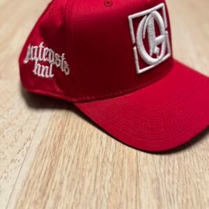 Red 5 Panel SnapBack